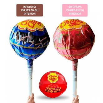 CHUPA CHUPS SUPER GIGANTE (FRESA O COCACOLA) 1U