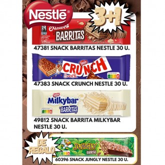 LOTE SNACK NESTLE 3 + 1 JUNGLY
