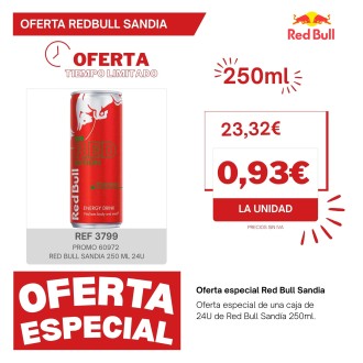 PROMO 60972 RED BULL SANDIA 250 ML 24U