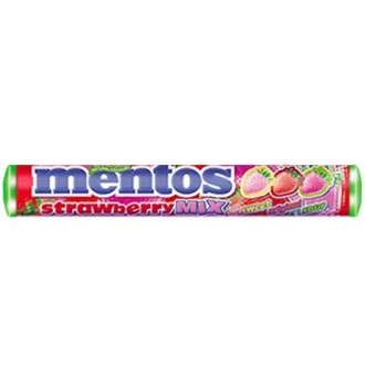 MENTOS FRESA MIX 20 U.