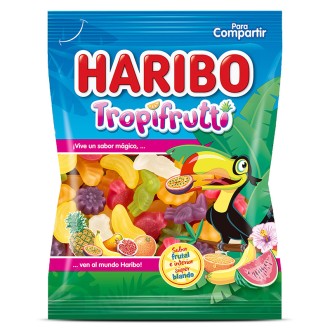 CAJA HARIBO TROPIFRUTTI 18 U