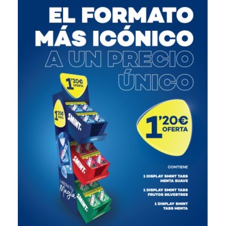 EXP. SMINT 1,20€ 1ROSA 1AZUL 1VERDE 36U