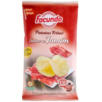 PATATA AL JAMON FACUNDO 60 G (1€)12 U.