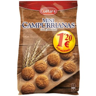 MINI CAMPURRIANAS 1.20 € 260 GR. 6 U