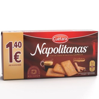 NAPOLITANAS 213 GR 1.40 € 12 U