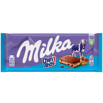 TABLETA MILKA CHIPS AHOY 100 G 22 U