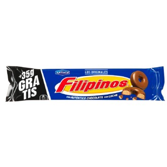 FILIPINOS LECHE AZUL 1.40 € 128 GR 12 U