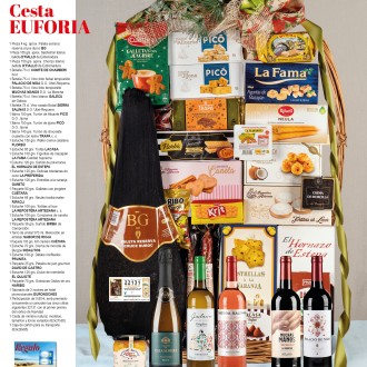 CESTA EUFORIA 2025 (INCLUYE CARTEL)