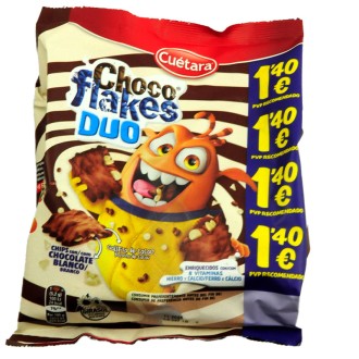 CHOCO FLAKES DUO 1,20 € 7 U