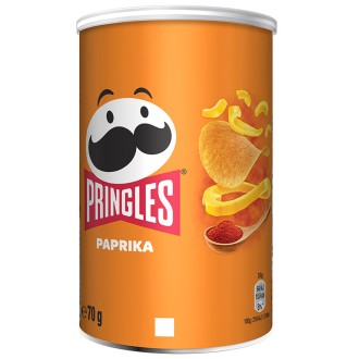 PRINGLES P.AMARILLO PAPRI 70GR P1,4€ 12U