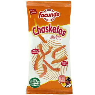 CHASKETOS QUESO NARANJA 60G(0,80€) 24 U.