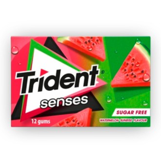 TRIDENT SENSES WATERMELON S/M 12 U.