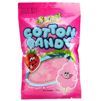 ALGODON BORGAT FRESA COTTON CANDY15G 24U