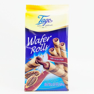 TUBITO RELLENO CHOCO(1,2€)150GR TAGO 12U