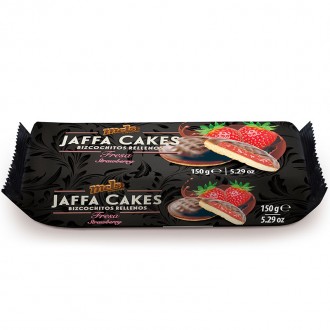 JAFFA CAKE FRESA MELS(1,40€) 150 GR.12 U