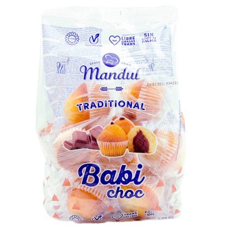 MAGDALENAS BABI CHOC MANDUL 1,60€ 10 U.