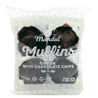 MUFFIN CACAO X 4 MANDUL 1,60€ 8 U.