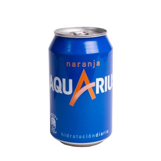 LATA AQUARIUS NARANJA 24 U