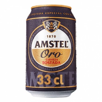 LATA AMSTEL ORO 0,33L 24 U