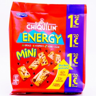 CHIQUILIN ENERGY MINI 1,20 € 125 GR 8 U