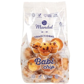 MAGDALENAS BABI CHIP MANDUL 1,60€ 10 U.