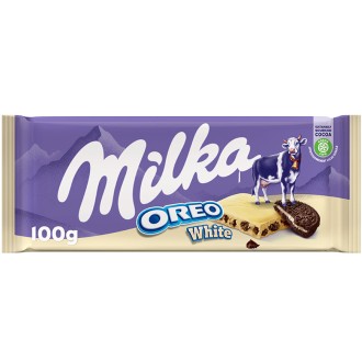 TABLETA MILKA OREO BLANCA 100GR 22U