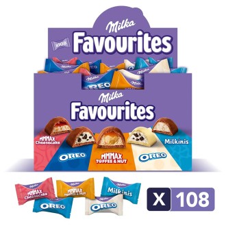 MILKA MOMENTS FAVOURITES NEW 108 U. KG.