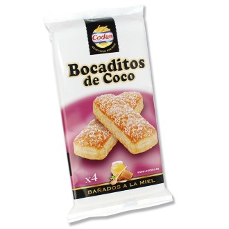 BOCADITOS COCO Y MIEL CODAN 1,40€ 15 U