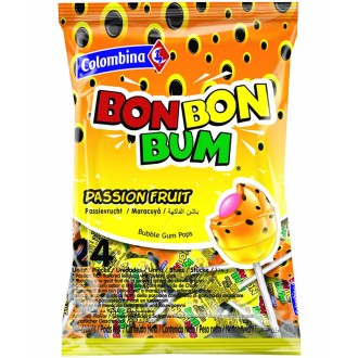 BON BON BUM FRUTA PASION 24 U