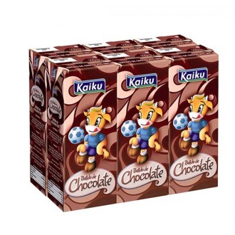 KAIKU BATIDO CHOCO 200 ml PACK 6X5U