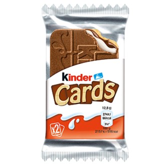 KINDER CARDS 30 U.