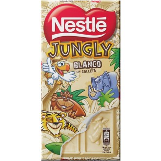 TABLETA NESTLE JUNGLY BLANCO 125 GR 18 U