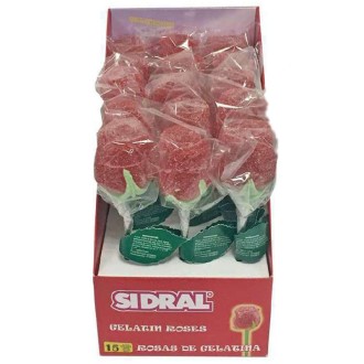 ROSAS ROJAS GELATINA SIDRAL 15 U.