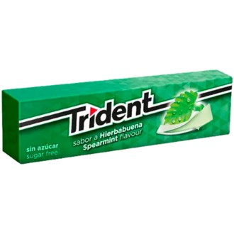 TRIDENT HIERBABUENA GUM 24 U.