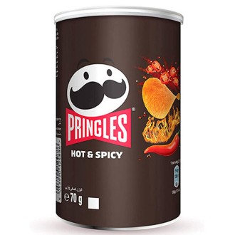 PRINGLES P. HOT&SPICY  70 GR 12 U. 1.4€