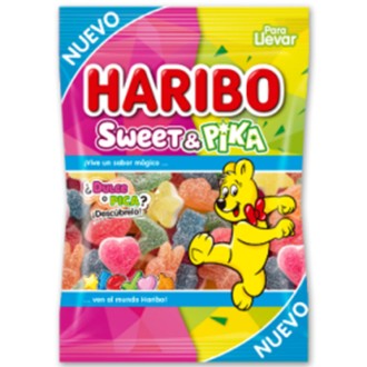 CAJA HARIBO SWEET & PIKA 100G 18U