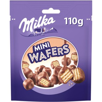 MILKA MINI WAFFERS 110 GR. 8 U.