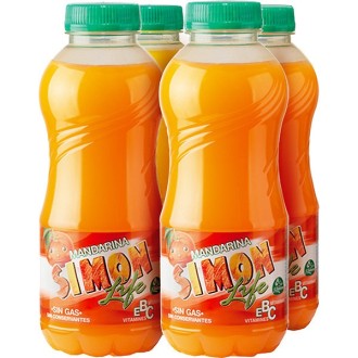 SIMON LIFE MANDARINA 330 ML 12 U.