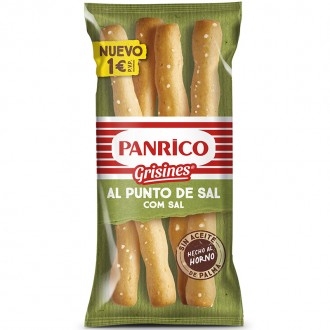 PANRICO GRISINES PUNTO SAL 1€ 60 GR 12 U