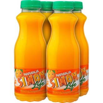 SIMON LIFE NARANJA 330 ML 12 U.