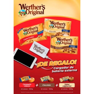 LOTE WERTHERS S/A 3 + BATERIA EXTERNA