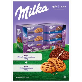 EXP. MILKA SENSATIONS 156GR 2,50€ 16U