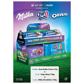 LOTE BOS OREO CA MILKA 26U 1,99 €