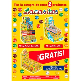 LOTE LACASITOS TOYS + GALLETAS 2025