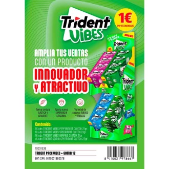 LOTE TRIDENT VIBES + 60 MINUTOS 1€ 64U