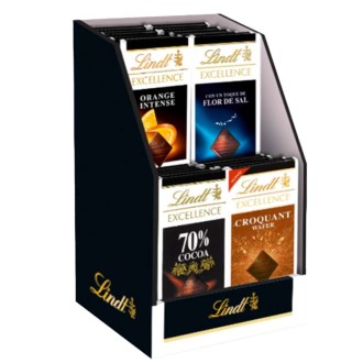 EXP. TABLETAS LINDT EXCELLENCE 100GR 20U