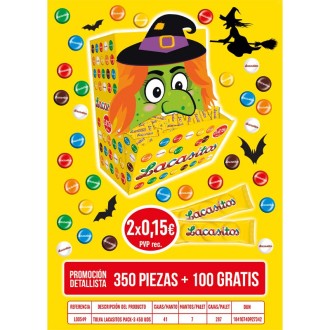 TOLVA BRUJA LACASITOS PACK 3 450U