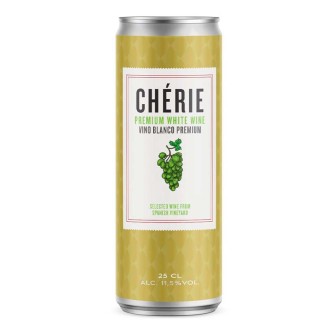 LATA CHERIE VINO BLANCO SEMID 0.25L 12U