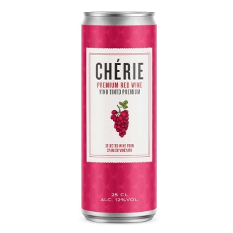 LATA CHERIE VINO TINTO SEMID 0.25L 12U