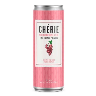 LATA CHERIE VINO ROSADO SEMID 0.25L 12U